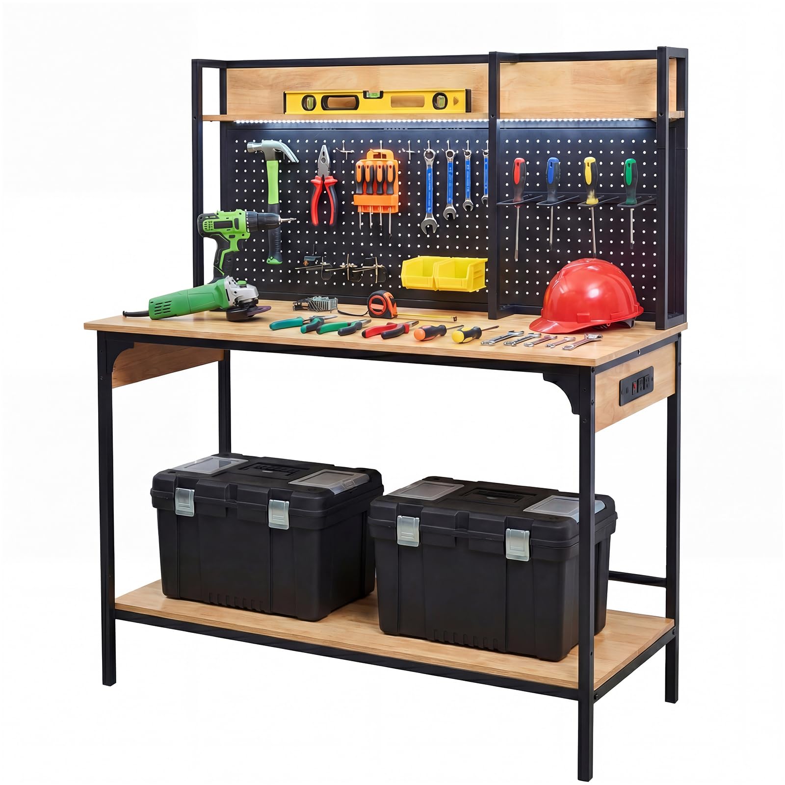 Northsky 48'' Workbench with LED Light, 2000 LBS Capacity Heavy